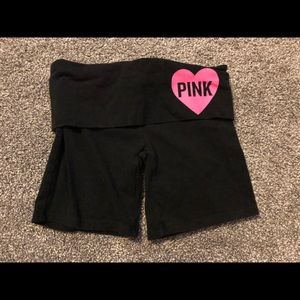 VS Pink bike shorts